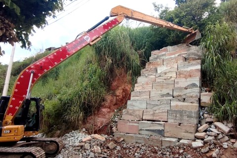 Prefeitura promove obra para melhorar sistema de drenagem no Parque São Miguel