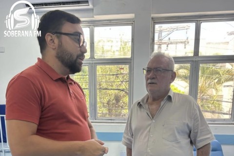 Vereador Luiz da sede visita hospital da criança HMCA