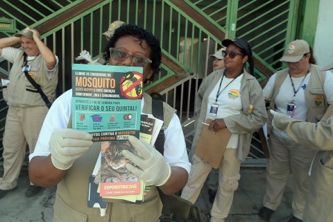 Bairros de Guarulhos recebem ações intensivas contra o mosquito da dengue