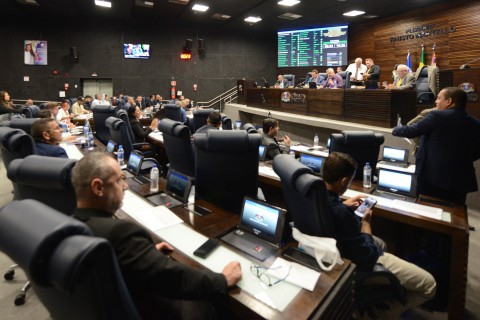 Vereadores votam quatro projetos em Sessão Ordinária marcada para esta quarta-feira