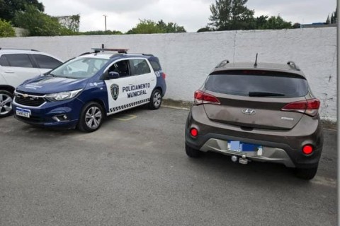 GCM de Guarulhos recupera dois veículos com apoio das câmeras de segurança