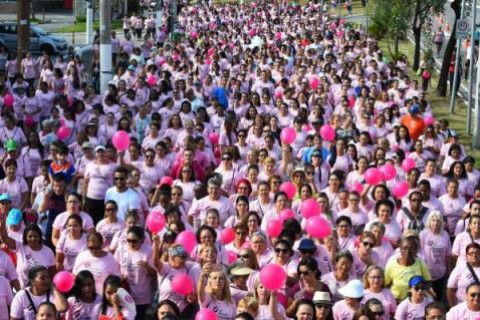 Kits da Corrida e Caminhada do Batom começam a ser entregues nesta quinta-feira