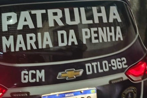 GCM prende homem por violência doméstica no Parque das Seringueiras