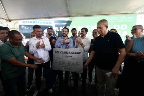 Prefeitura entrega primeira Policlínica no Parque Cecap com avanço histórico na saúde