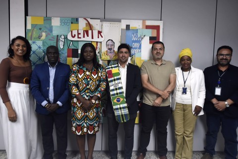 Guarulhos e Guiné-Bissau trocam experiências em reunião com representantes da Cultura